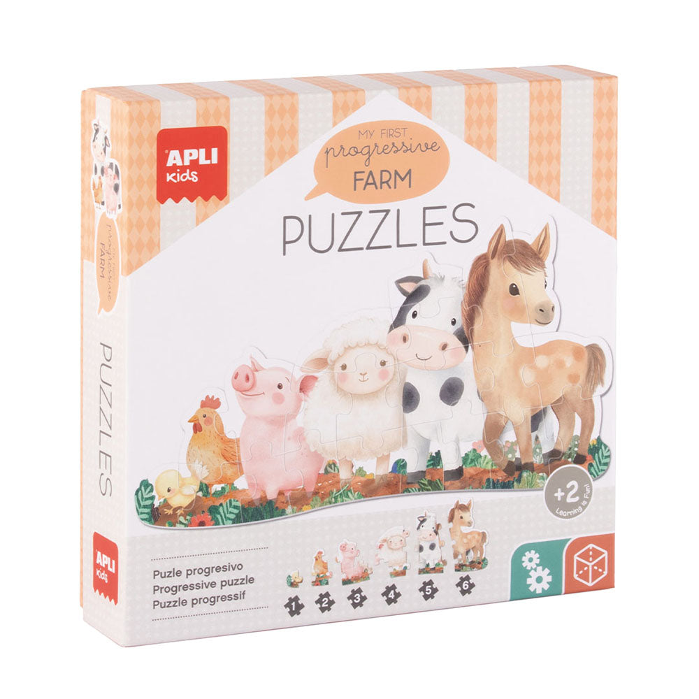 Puzzle Progressivo My First Farm