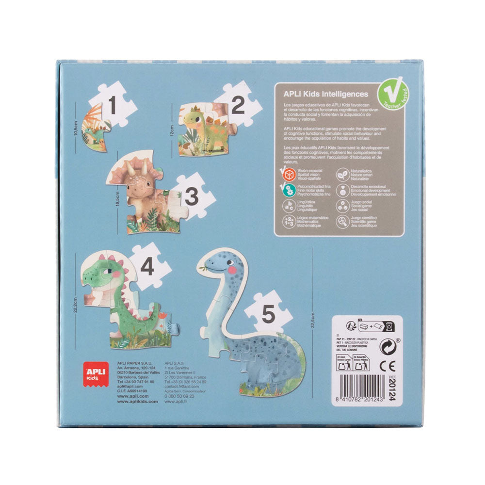 Puzzle Progressivo My First Dinos