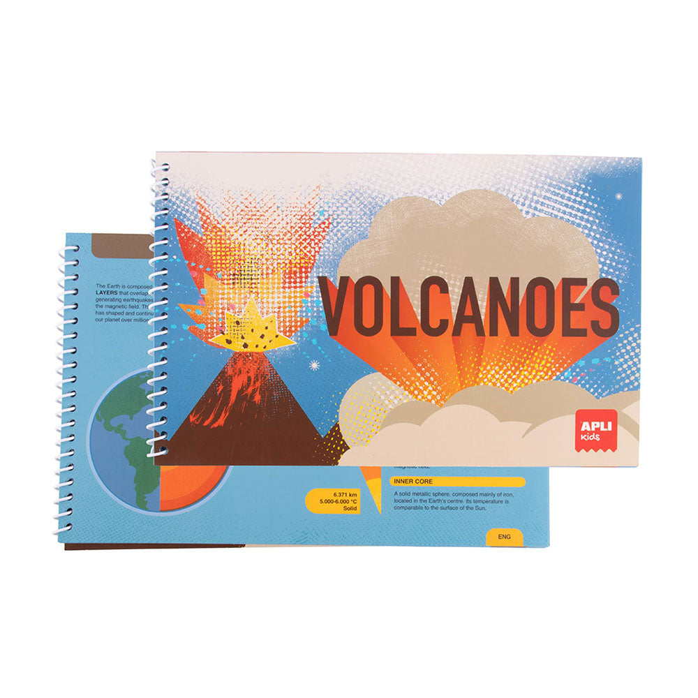 Jogo Educativo Magnético Vulcões 35 peças