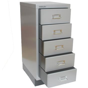 Móvel Metal 673x279x429 com 5 Gavetas Silver