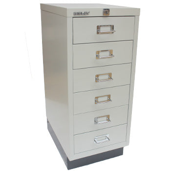 Móvel Metal com Fecho 673x279x429mm com 6 Gavetas Cinza