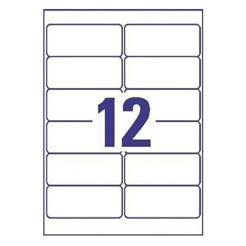 Etiquetas Resistentes 099,1x042,3mm 20Fls Avery 240un