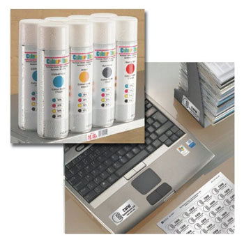 Etiquetas Resistentes 063,5x029,6mm 20Fls Prata Avery 540un