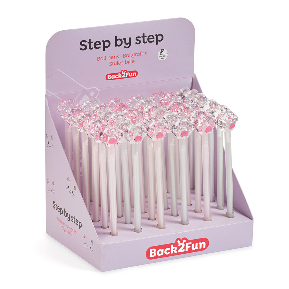 Esferográfica Patitas Azul Corpo Sortido 1un