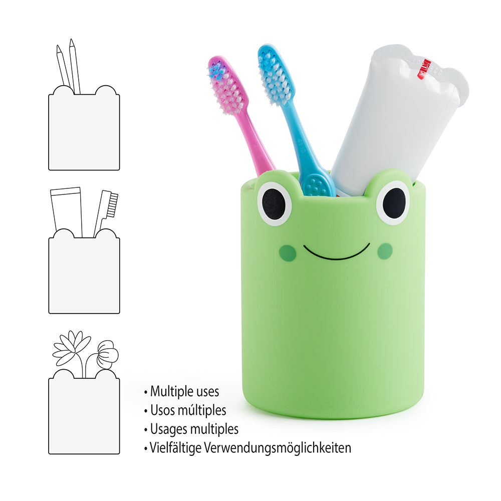 Porta Lápis Silicone Redondo Wildly Expositor 12un