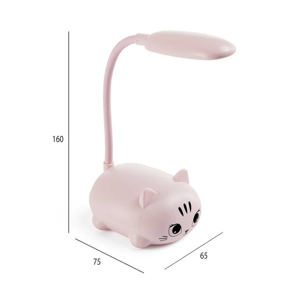 Candeeiro LED Kitty Rosa