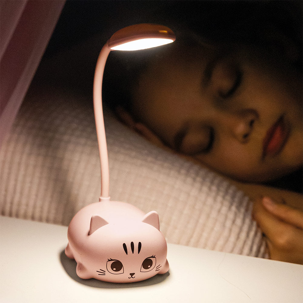 Candeeiro LED Kitty Rosa
