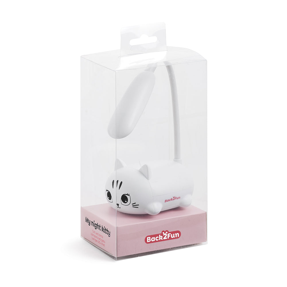 Candeeiro LED Kitty Branco