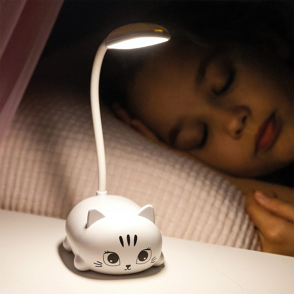 Candeeiro LED Kitty Branco