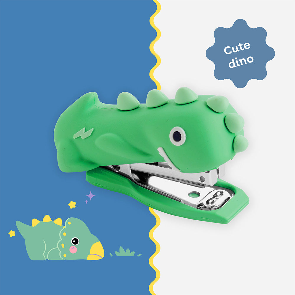Agrafador Mini Nº10 Bites/Friends Dinossauro