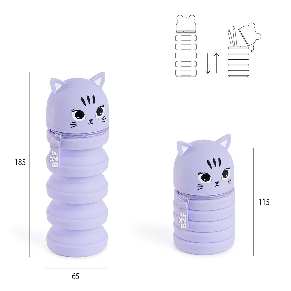 Estojo Silicone Extensível Growing Pets Gatinha
