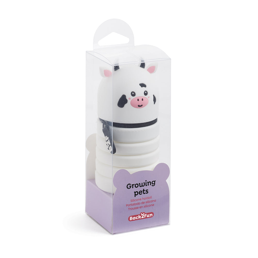 Estojo Silicone Extensível Growing Pets Vaquinha