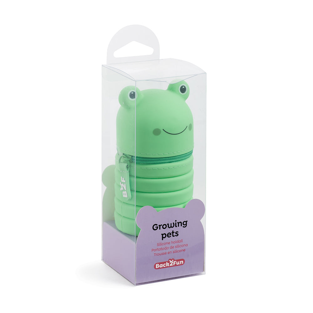 Estojo Silicone Extensível Growing Pets Sapinho