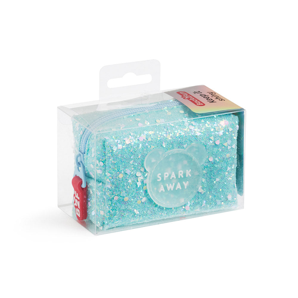 Porta Moedas Keep It Shiny Azul