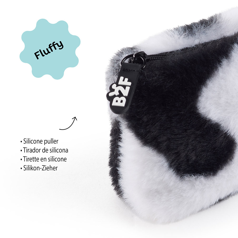Estojo Peluche Moo/Go Preto