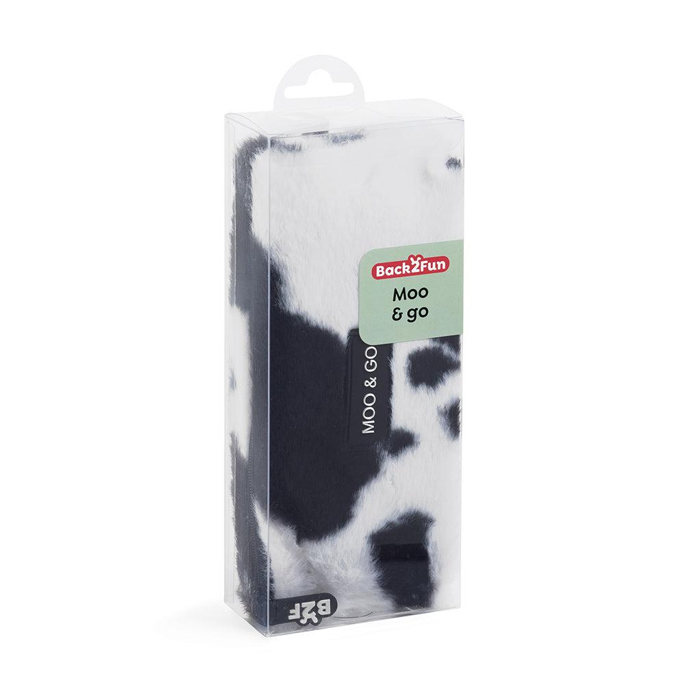Estojo Peluche Moo/Go Preto
