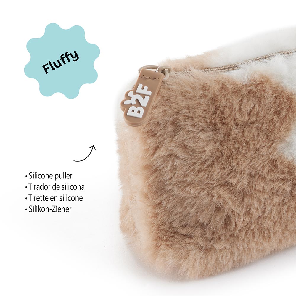 Estojo Peluche Moo/Go Castanho