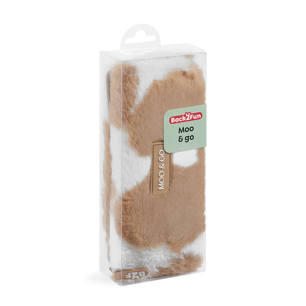 Estojo Peluche Moo/Go Castanho