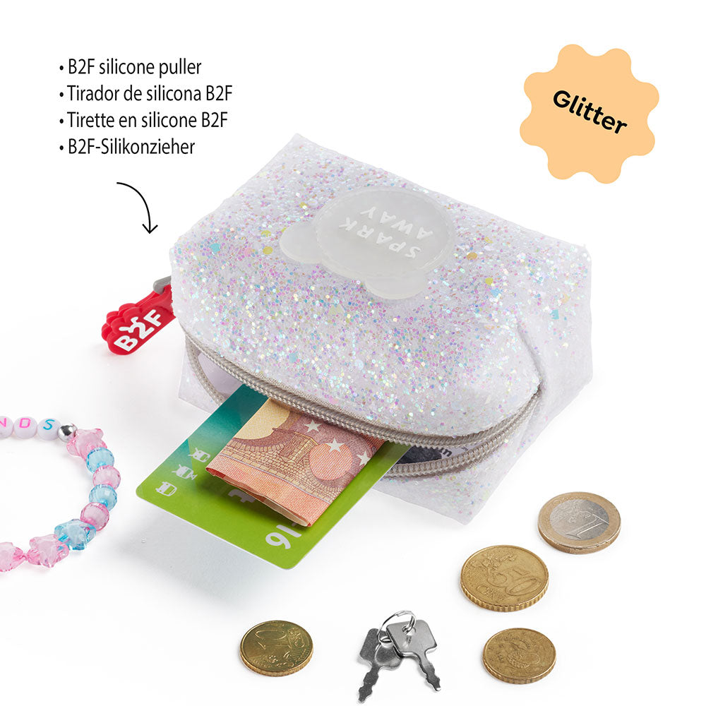 Porta Moedas Keep It Shiny Branco