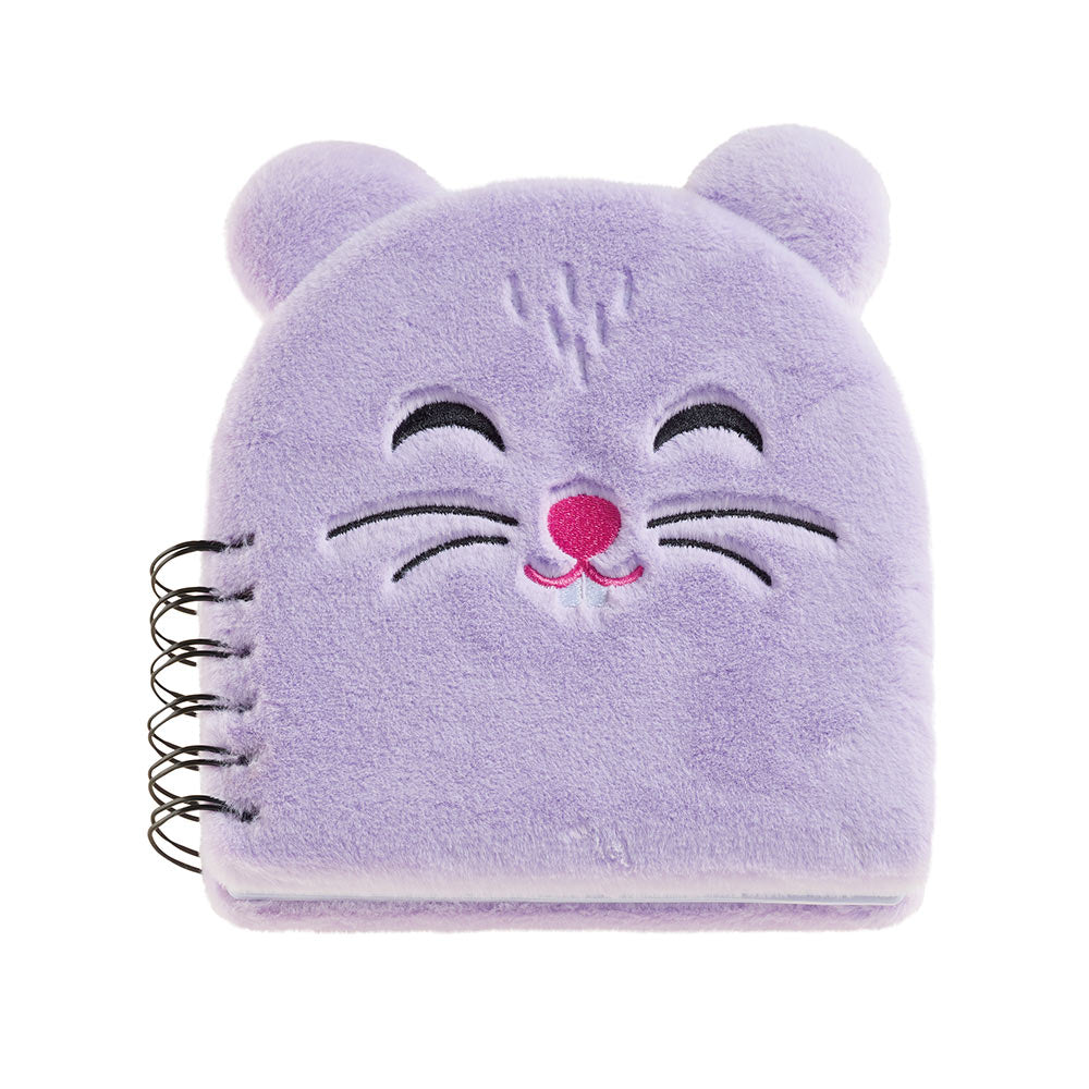 Bloco Espiral 160x160mm Peluche Panda/Hamster Expositor 8un