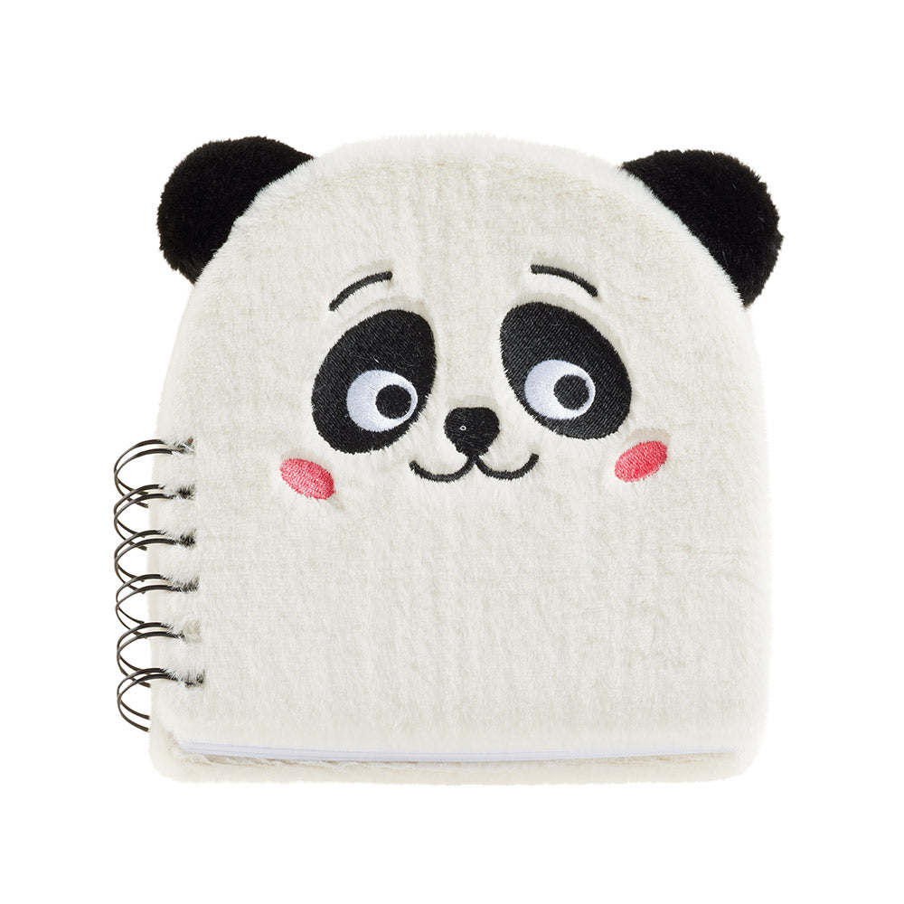 Bloco Espiral 160x160mm Peluche Panda/Hamster Expositor 8un