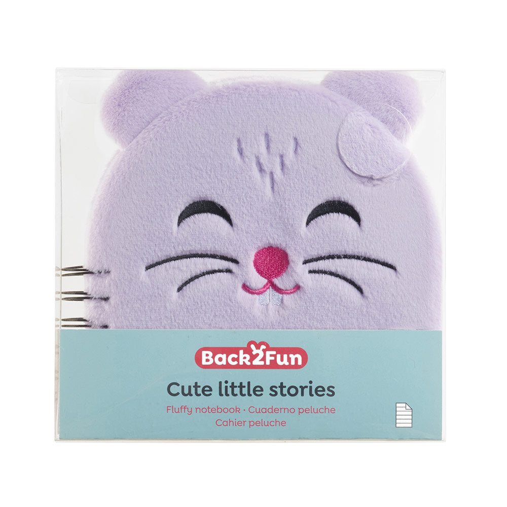 Bloco Espiral 160x160mm Pautado Peluche Hamster 80fls 1un