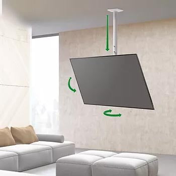 Suporte Teto TV 29-65 Pol 3 Movimentos