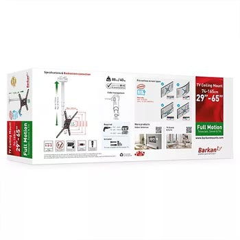 Suporte Teto TV 29-65 Pol 3 Movimentos