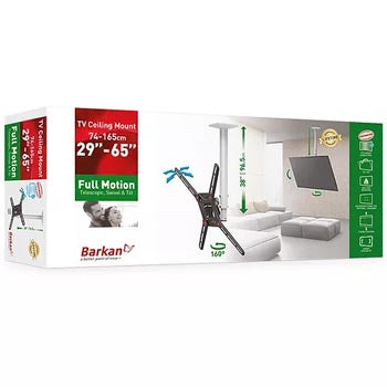 Suporte Teto TV 29-65 Pol 3 Movimentos