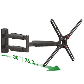 Suporte Parede TV 13-65 Pol 4 Movimentos Extra Longo
