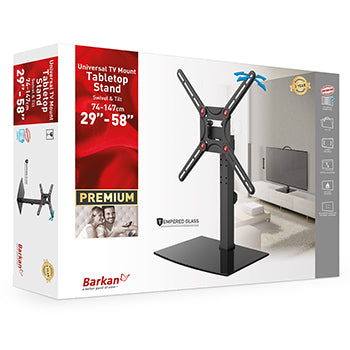 Suporte Mesa TV 29-58 Pol 4 movimentos