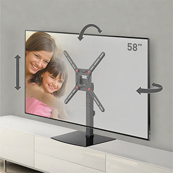 Suporte Mesa TV 29-58 Pol 4 movimentos