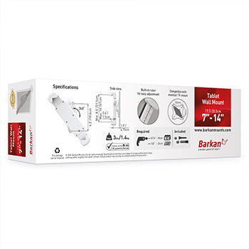 Suporte Parede Tablet 7-14 Pol Fixo 360 Rotacao