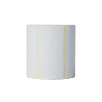Papel Térmico Contínuo Adesivo 102mmx56,4m 8 Rolos