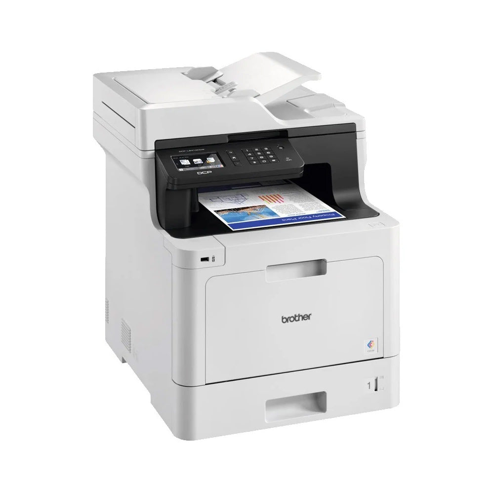 Multifunções BROTHER Laser Cor A4 DCP-L8410CDW