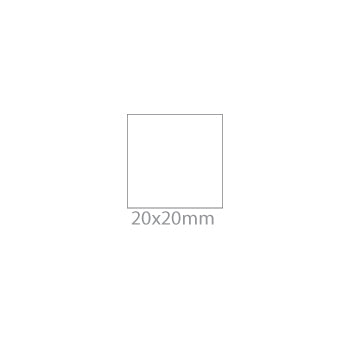Etiquetas 20x20 Pack de 12 Folhas Brother SC-2000USB