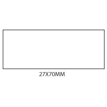 Etiquetas 27x70 Pack de 12 Folhas Brother SC-2000USB
