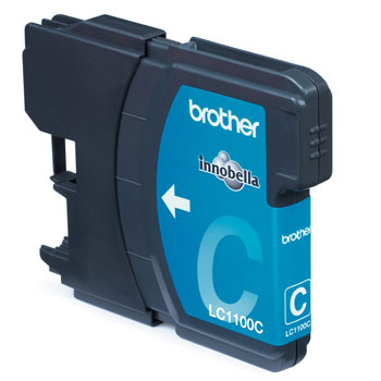 Tinteiro Brother LC1100C Azul 5,5ml 325 Pág.