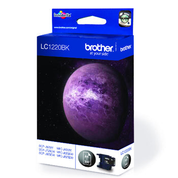 Tinteiro Brother LC1220BK Preto 7,8ml 300 Pág.