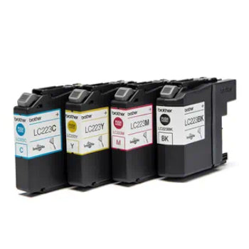 Pack Tinteiros Brother LC223VALBP 4 Cores 5,9ml 550 Pág.