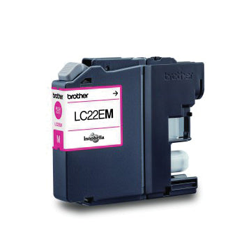 Tinteiro Brother LC22EM Magenta 1200 Pág.