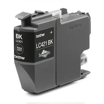 Tinteiro Brother LC421BK Preto 200 Pág.