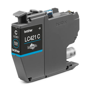 Tinteiro Brother LC421C Azul 200 Pág.