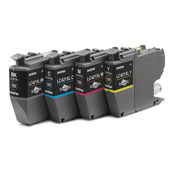 Pack Tinteiros Brother LC421XLVAL 4 Cores 500 Pág.