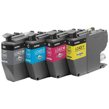 Pack Tinteiros Brother LC422VAL 4 Cores 550 Pág.