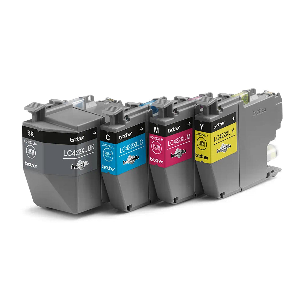 Pack Tinteiros Brother LC422XLVAL 4 Cores 3000/1500 Pág.