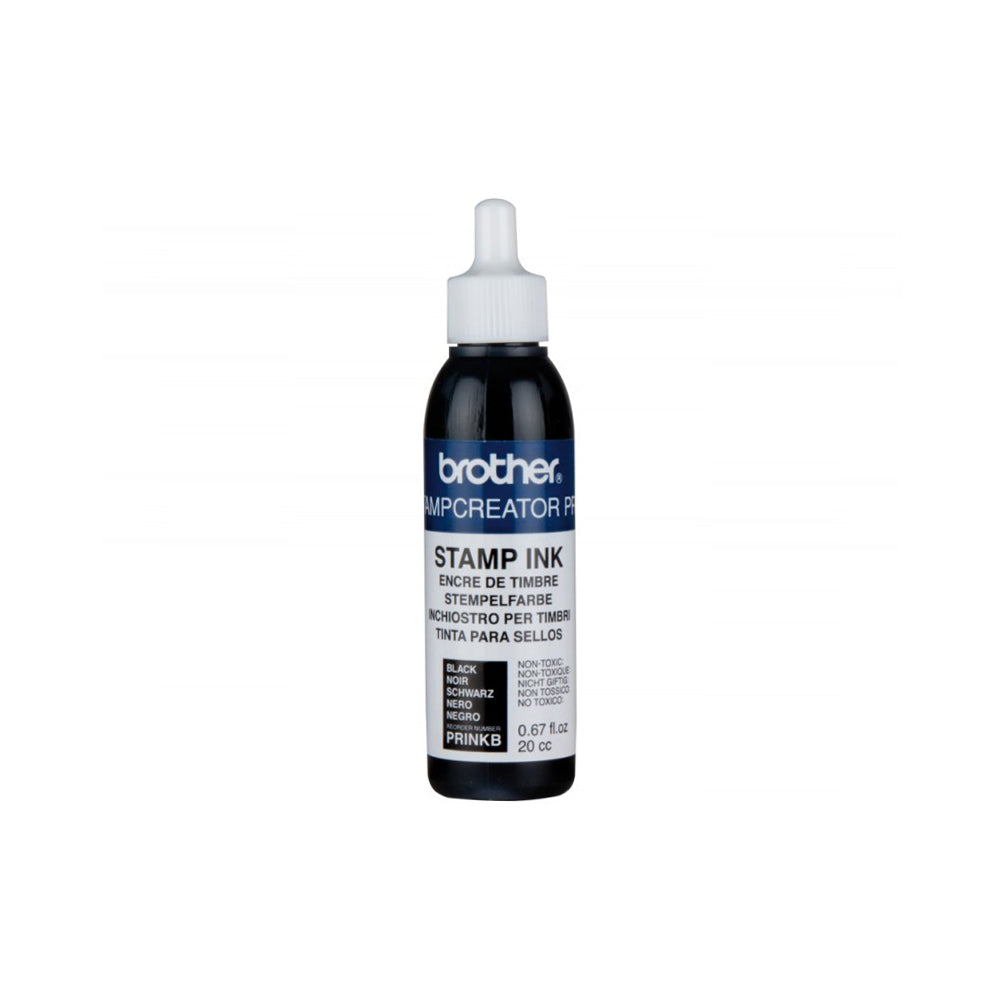 Tinta BROTHER Preto para Carimbos 20cc