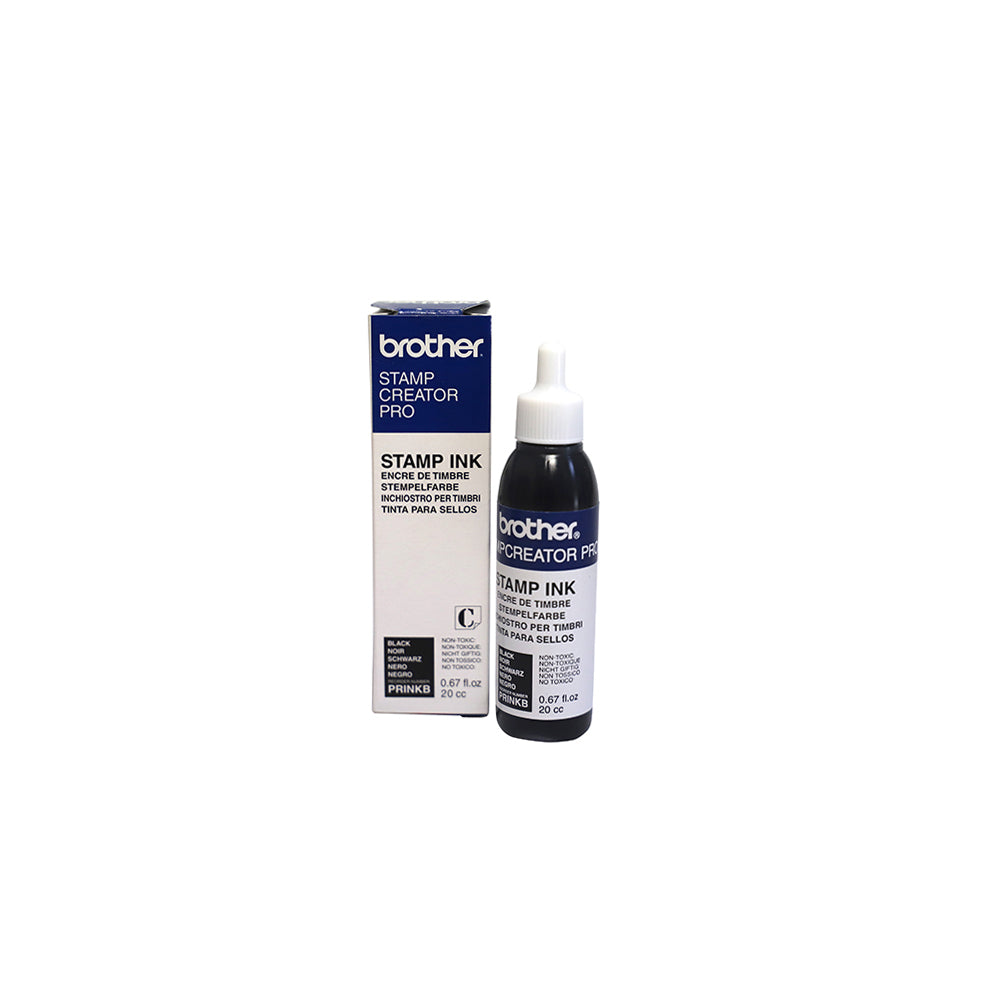Tinta BROTHER Preto para Carimbos 20cc