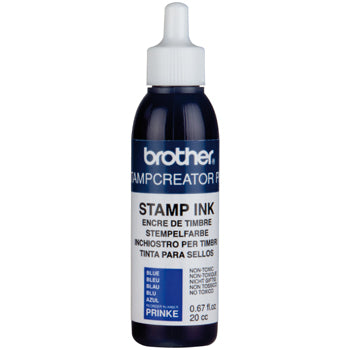 Tinta BROTHER Azul para Carimbos 20cc