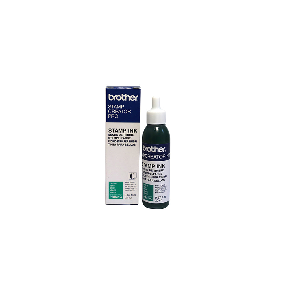 Tinta BROTHER Verde para Carimbos 20cc